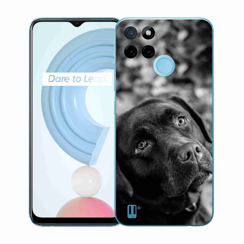 Zselés borítás mmCase a Realme C21Y/C25Y készülékhez - labrador