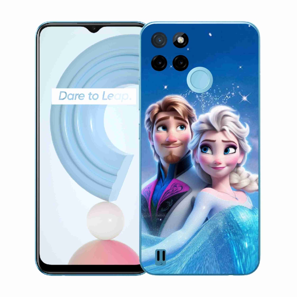 Zselés borítás mmCase a Realme C21Y/C25Y készülékhez - Ice Kingdom 1