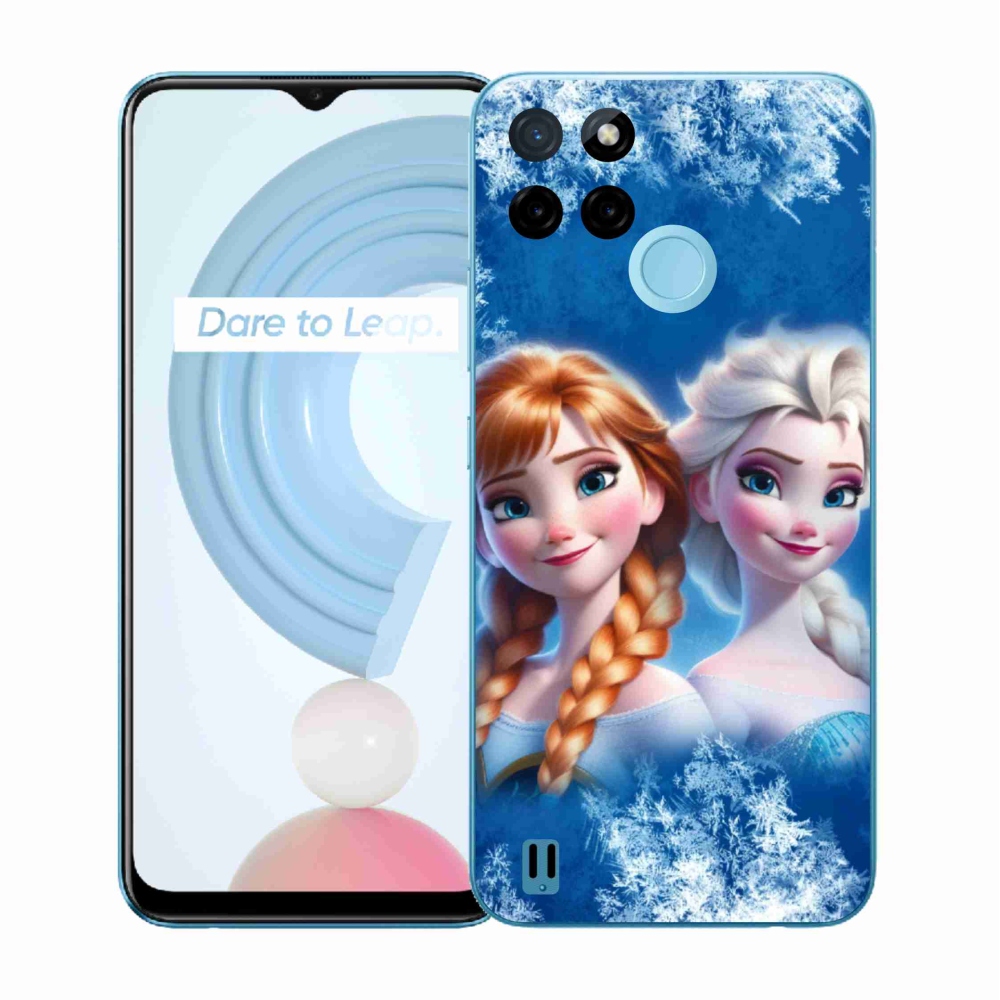 Zselés borítás mmCase a Realme C21Y/C25Y készülékhez - Ice Kingdom 2