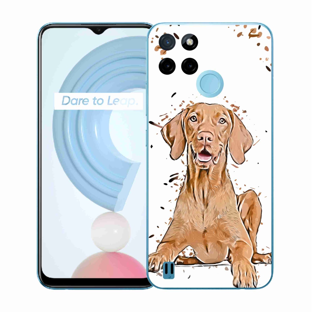 Zselés borító mmCase a Realme C21Y/C25Y készülékhez - magyar