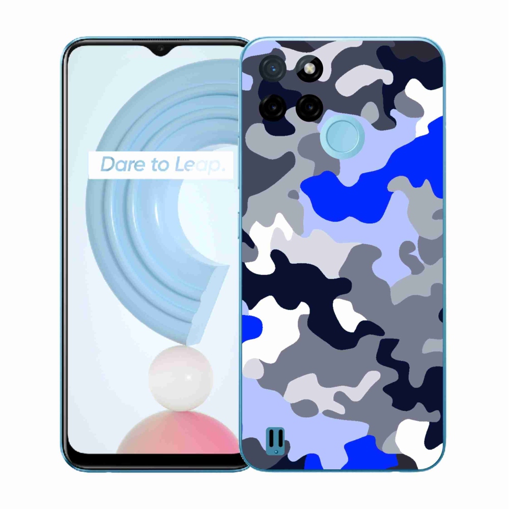 Zselés borítás mmCase a Realme C21Y/C25Y készülékhez - terepszínű minta 8