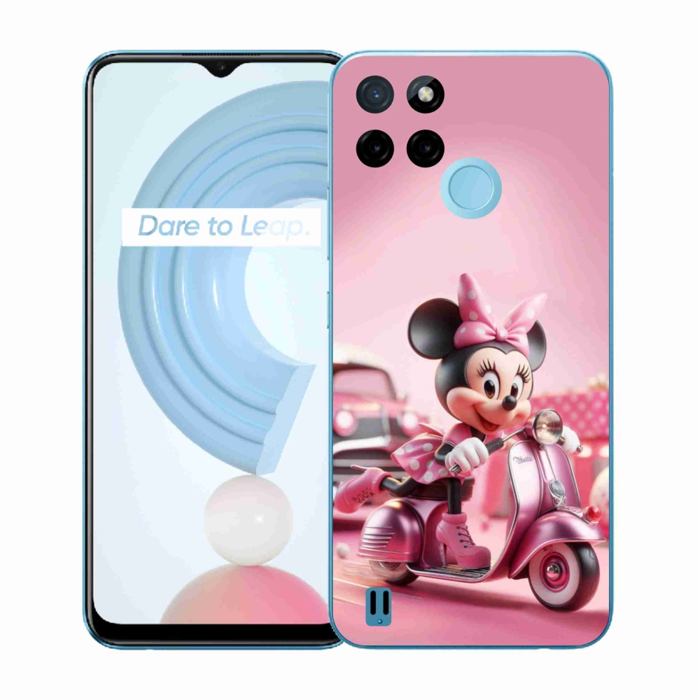 Zselés tok mmCase a Realme C21Y/C25Y készülékhez - minnie 1