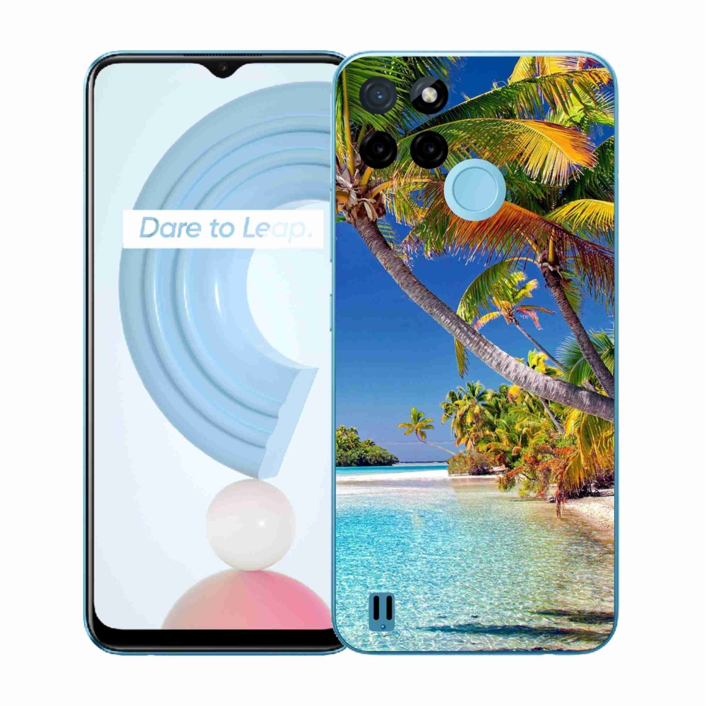 Zselés tok mmCase a Realme C21Y/C25Y készülékhez - tengerparton