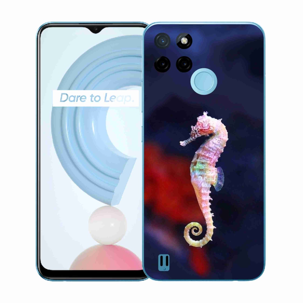 Zselés borítás mmCase a Realme C21Y/C25Y készülékhez - csikóhalakhoz