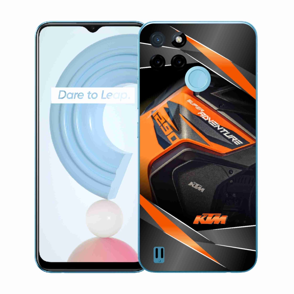 Gél borítás mmCase a Realme C21Y/C25Y modellhez - ktm motorkerékpár