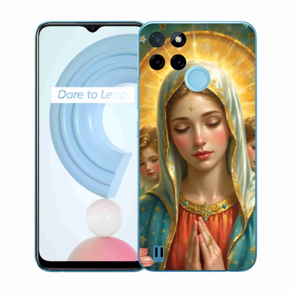Zselés borítás mmCase a Realme C21Y/C25Y készülékhez - vallási motívum 3