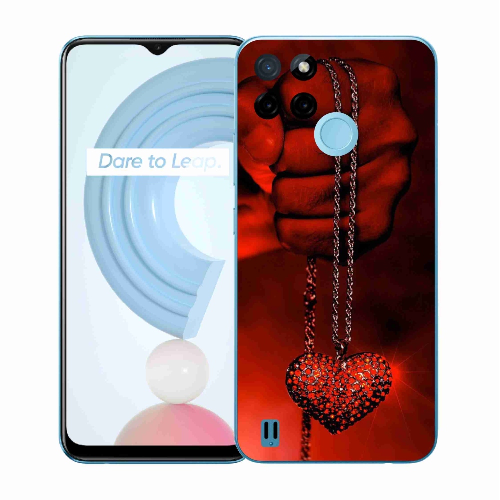 Zselés borítás mmCase a Realme C21Y/C25Y készülékhez - nyaklánc