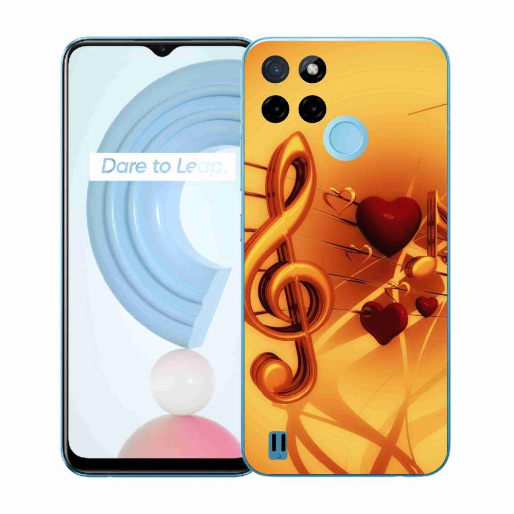 Zselés borító mmCase a Realme C21Y/C25Y készülékhez - jegyzetek