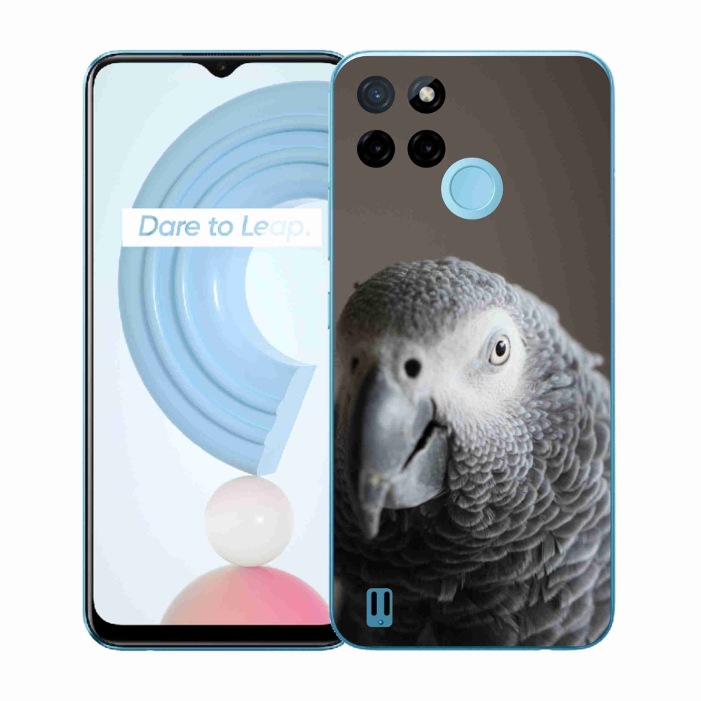 Zselés borítás mmCase a Realme C21Y/C25Y készülékhez - parrot jacko 2