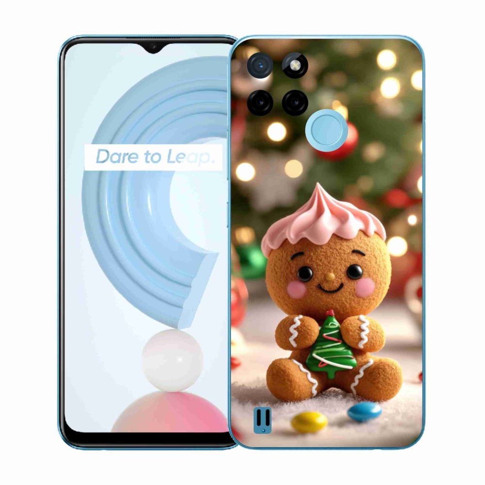 Zselés borítás mmCase a Realme C21Y/C25Y készülékhez - mézeskalács