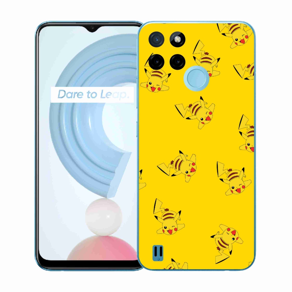 Zselés borító mmCase a Realme C21Y/C25Y készülékhez - pikachu