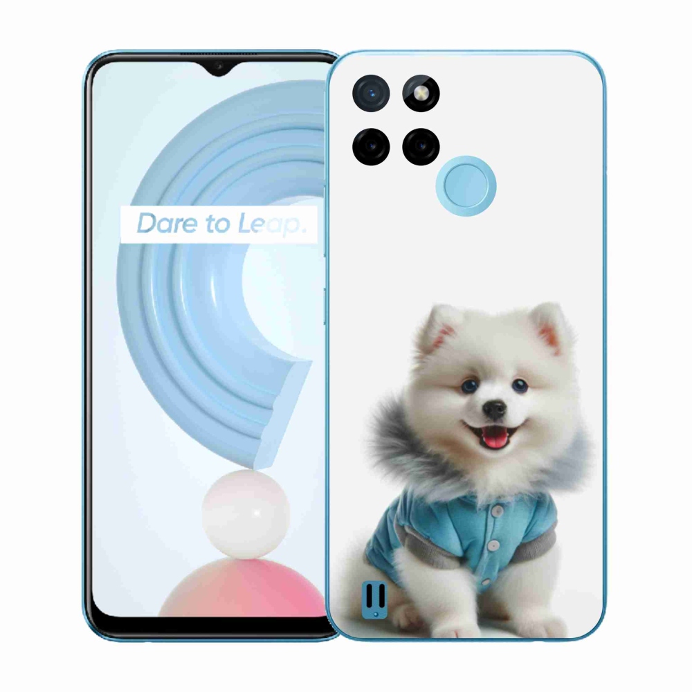Zselés borítás mmCase a Realme C21Y/C25Y készülékhez - pomerániai