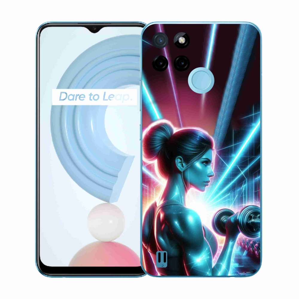 Zselés borítás mmCase a Realme C21Y/C25Y készülékhez - erősítés