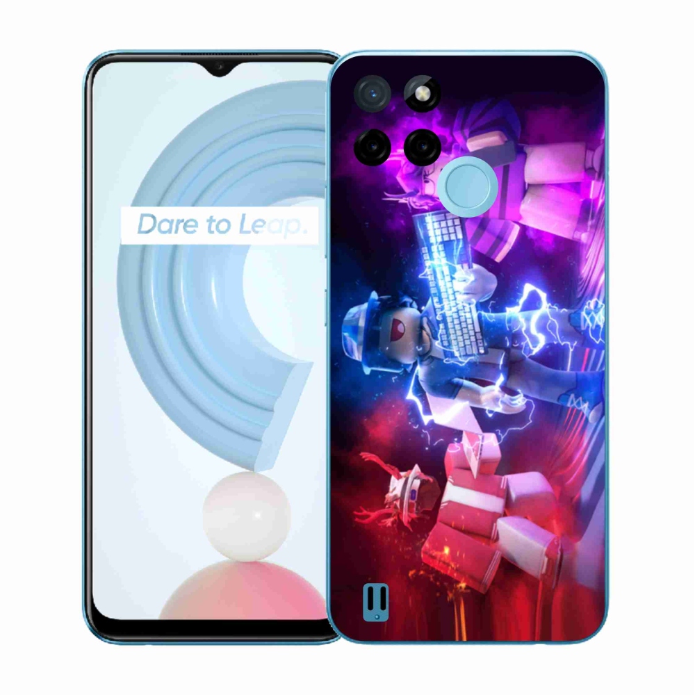 Zselés borítás mmCase a Realme C21Y/C25Y készülékhez - roblox