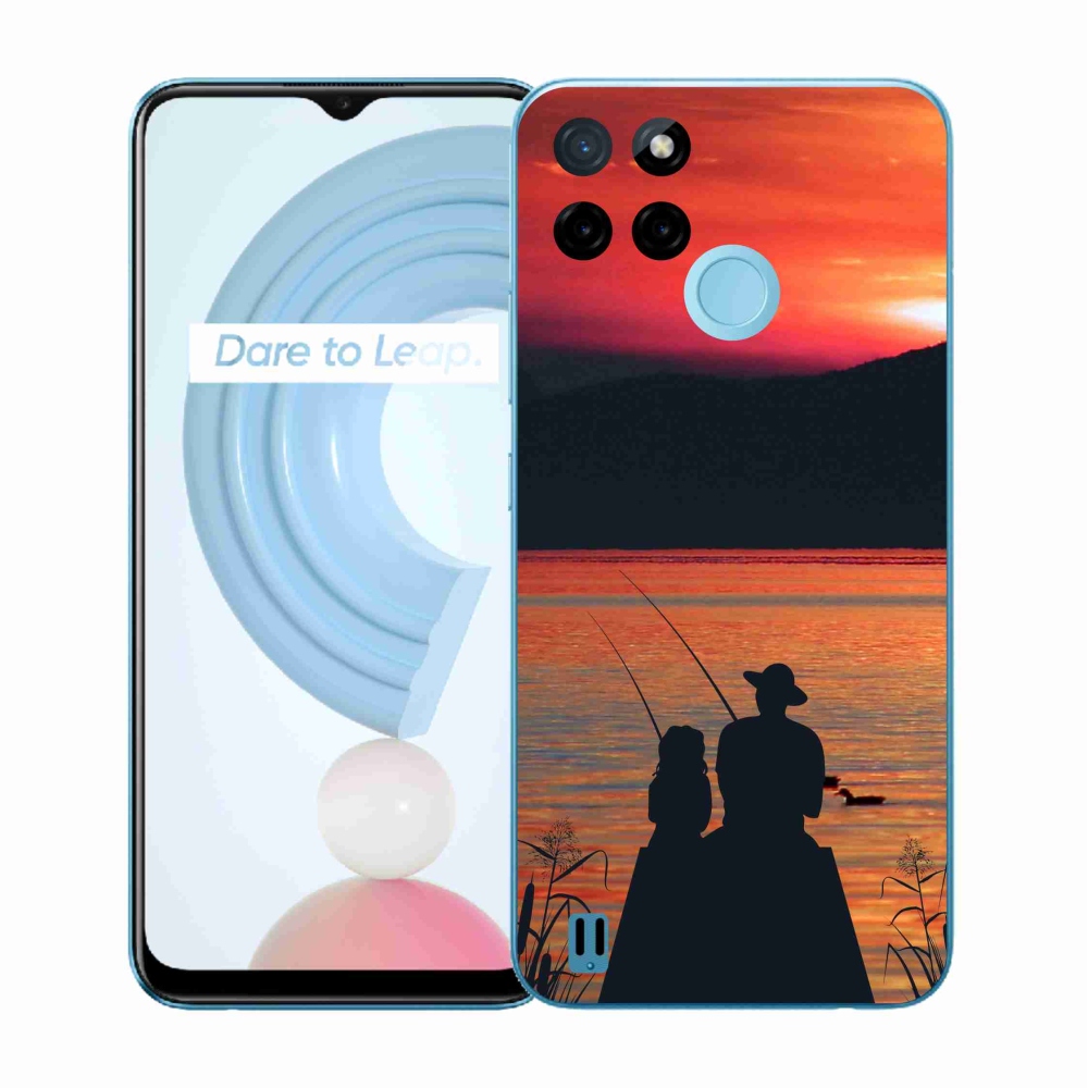 Zselés borítás mmCase a Realme C21Y/C25Y készülékhez - halászat 3