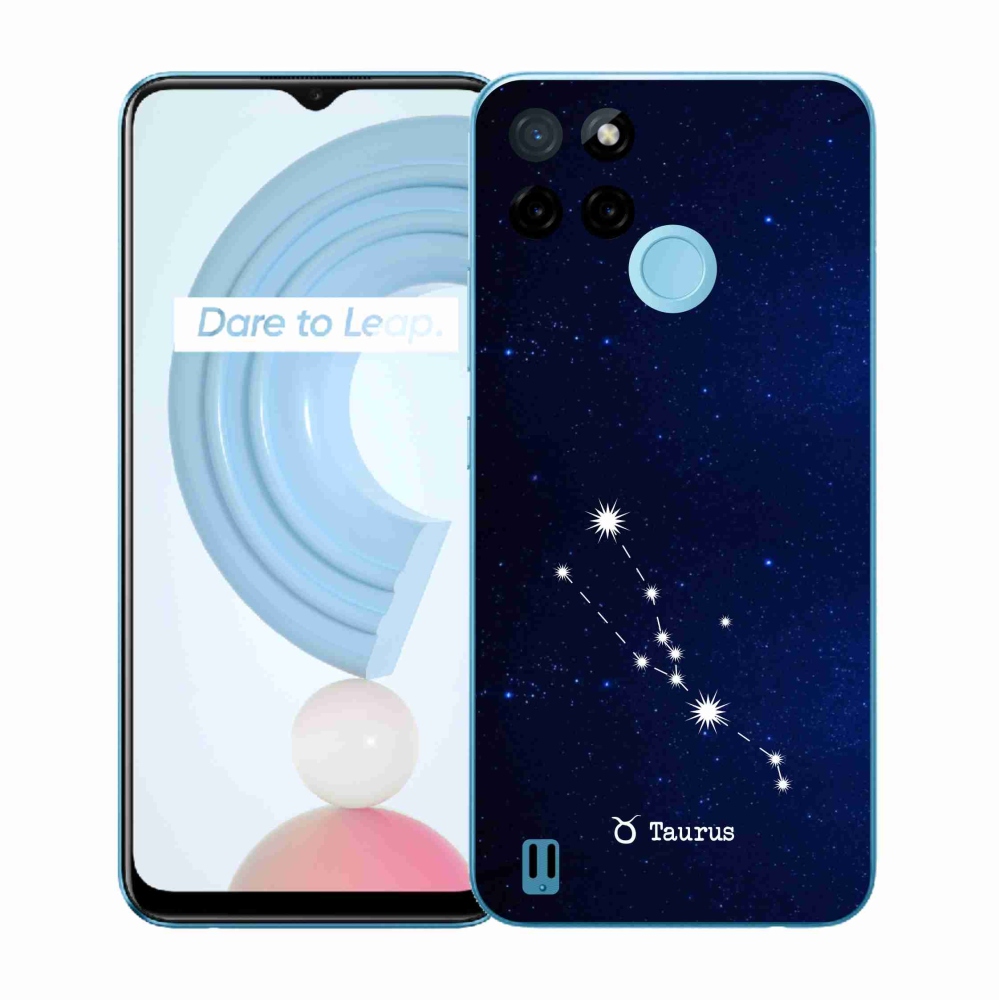 Gél borítás mmCase a Realme C21Y/C25Y készülékhez - csillagkép Taurus
