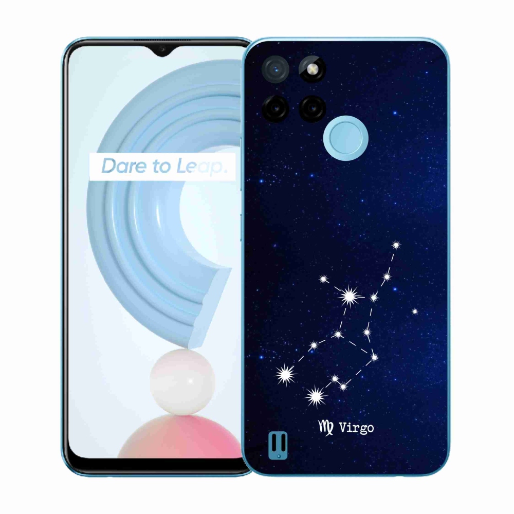 Gél borító mmCase a Realme C21Y/C25Y készülékhez - Szűz csillagkép