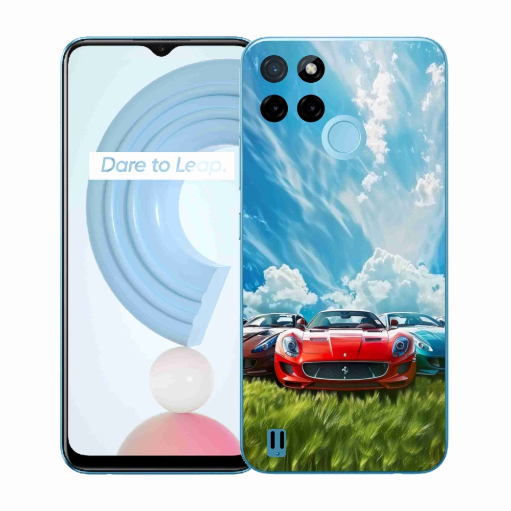 Zselés borítás mmCase a Realme C21Y/C25Y - sportkocsikhoz