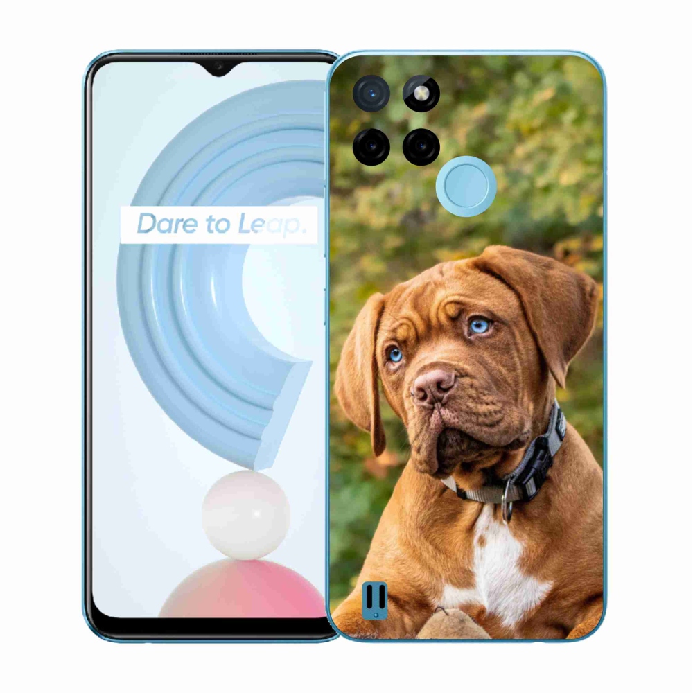 Zselés borítás mmCase a Realme C21Y/C25Y készülékhez - puppy