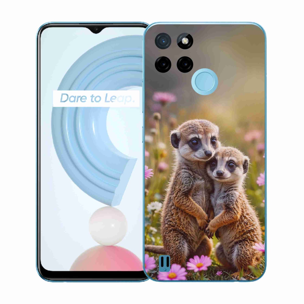 Zselés borítás mmCase a Realme C21Y/C25Y készülékhez - suricate duo