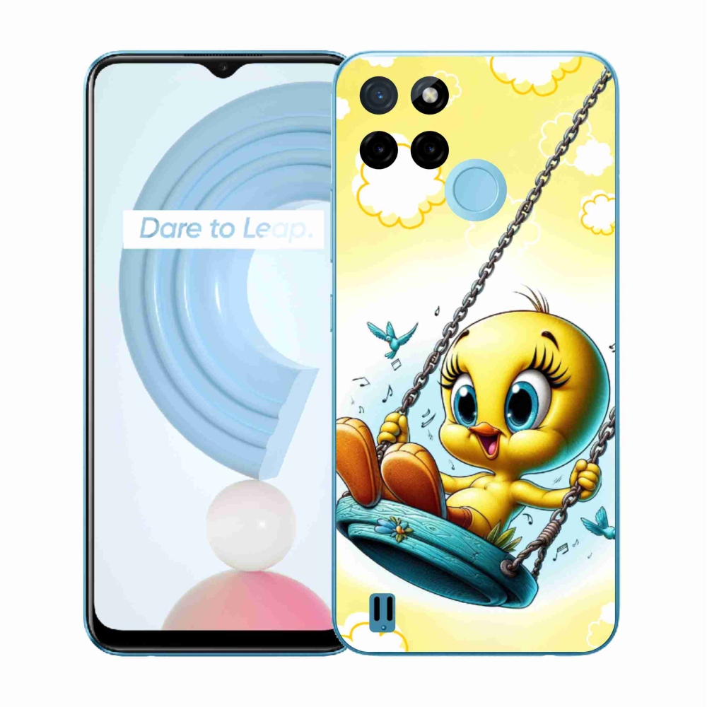 Zselés borítás mmCase a Realme C21Y/C25Y készülékhez - tweets