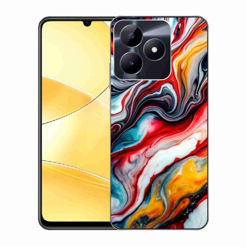 mmCase géltok a Realme C51/C53-hoz – absztrakt motívum 35