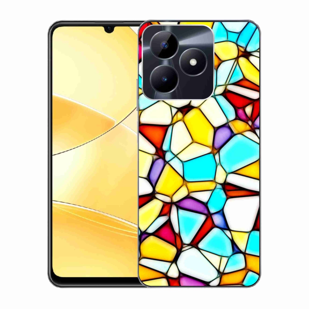 mmCase géltok a Realme C51/C53-hoz – absztrakt motívum 40
