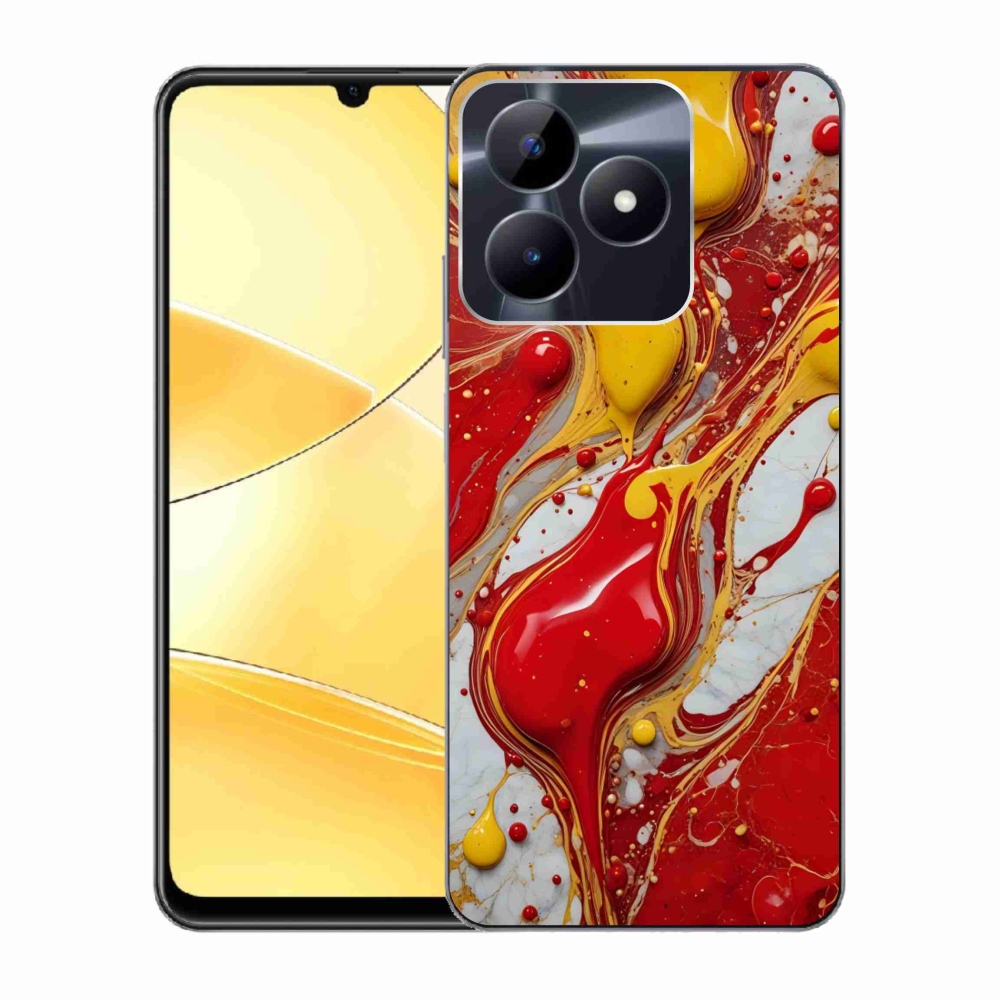 mmCase géltok a Realme C51/C53-hoz – absztrakt motívum 42