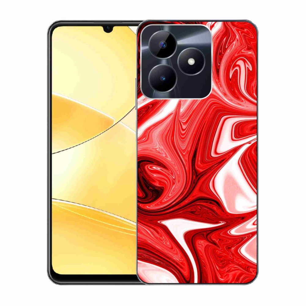 mmCase géltok a Realme C51/C53-hoz – absztrakt motívum 43