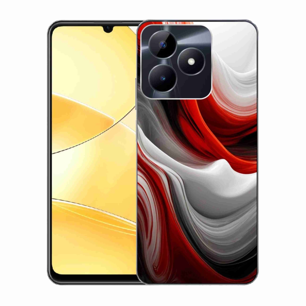 mmCase géltok a Realme C51/C53-hoz – absztrakt motívum 47