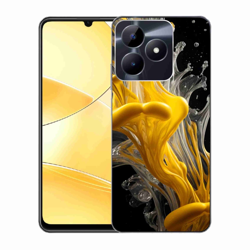mmCase géltok a Realme C51/C53-hoz – absztrakt motívum 48