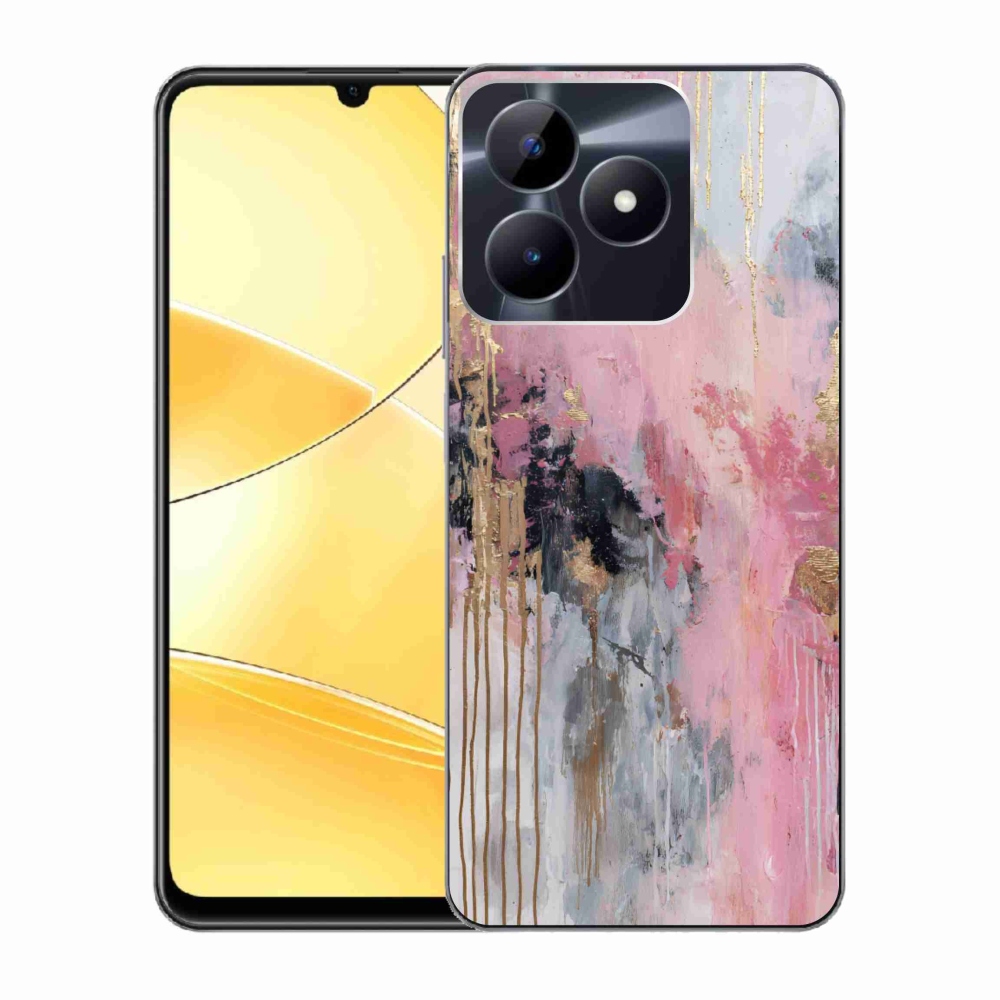 mmCase géltok a Realme C51/C53-hoz – absztrakt motívum 49