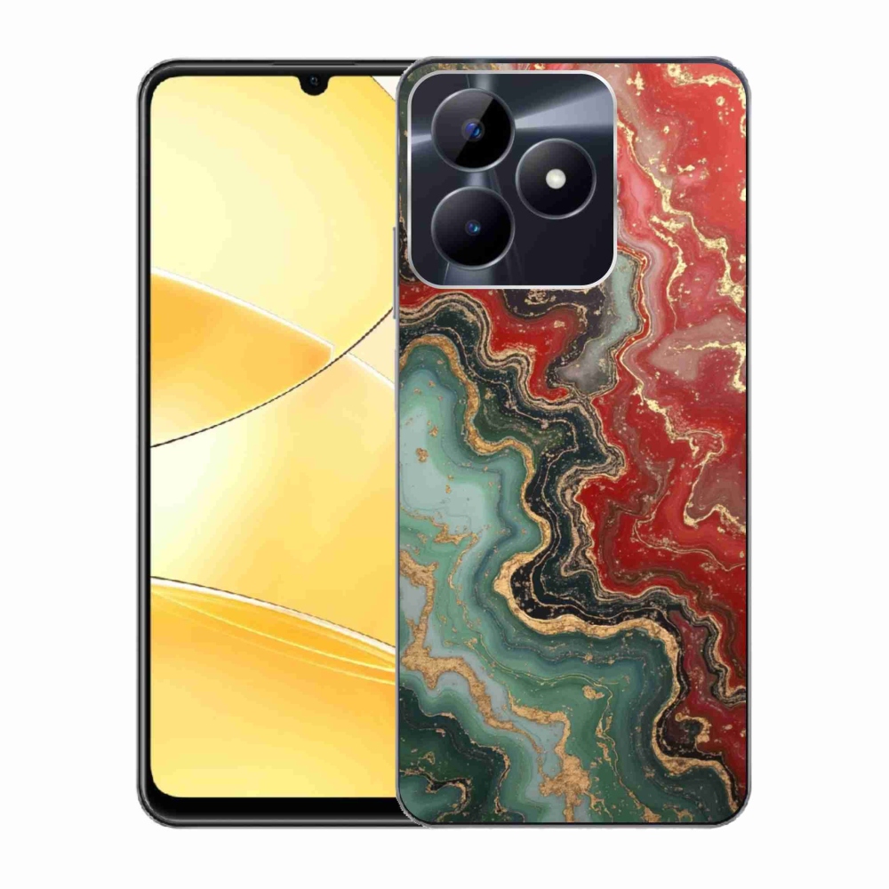 mmCase géltok a Realme C51/C53-hoz – absztrakt motívum 55