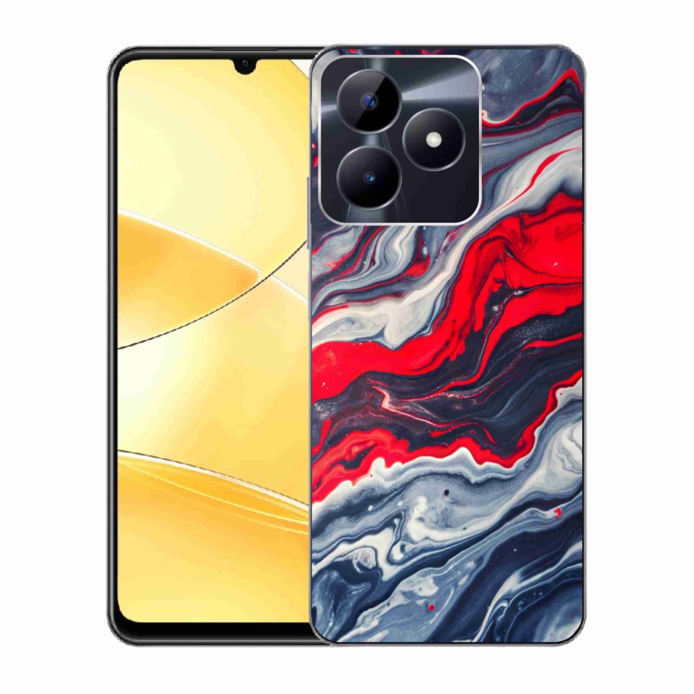 mmCase géltok a Realme C51/C53-hoz – absztrakt motívum 59