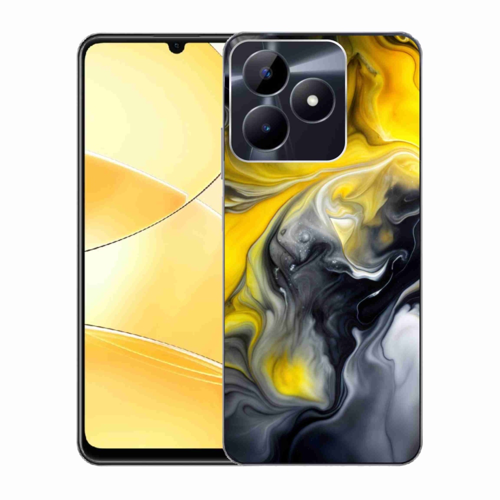 mmCase géltok a Realme C51/C53-hoz – absztrakt motívum 60
