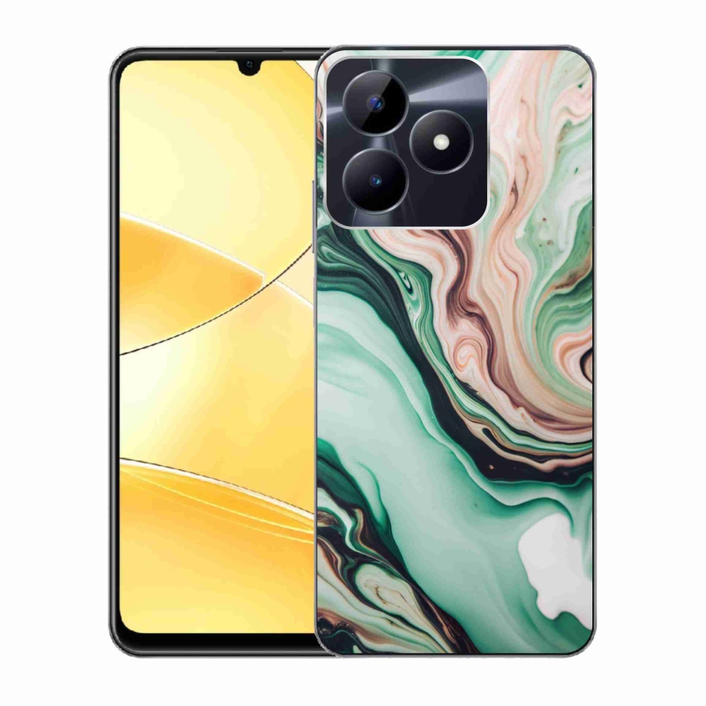 mmCase géltok a Realme C51/C53-hoz – absztrakt motívum 62