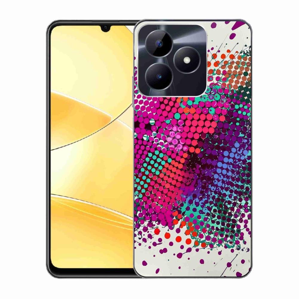mmCase géltok a Realme C51/C53-hoz – absztrakt motívum 65