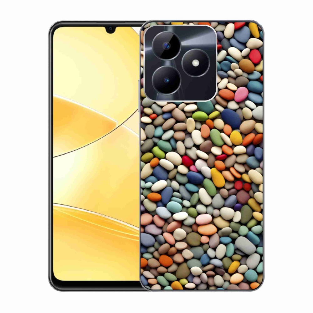 mmCase gél tok a Realme C51/C53-hoz – színes strasszok 2