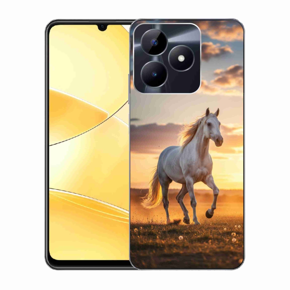 mmCase géltok a Realme C51/C53-hoz – futó fehér ló 2