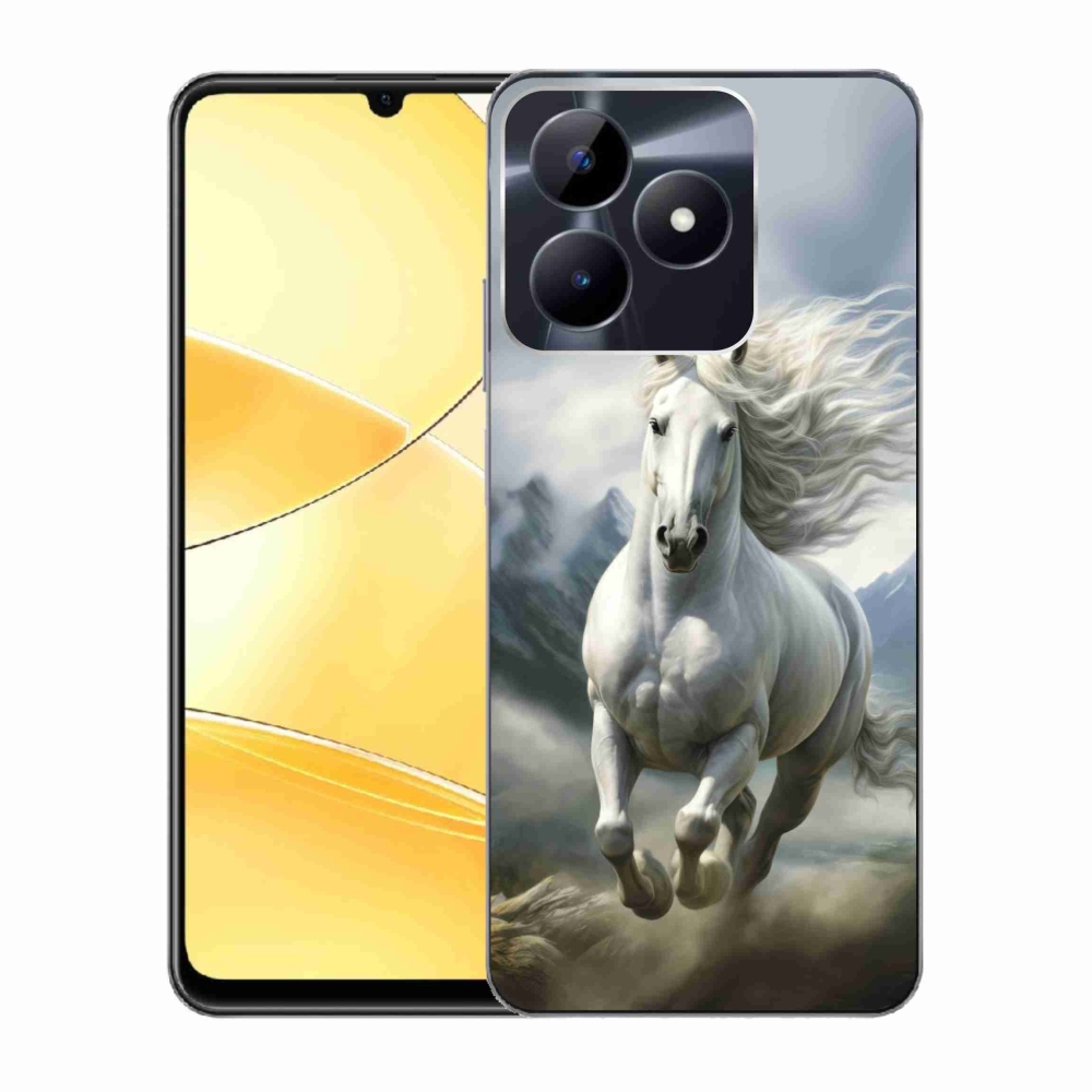 mmCase géltok a Realme C51/C53-hoz – futó fehér ló 3