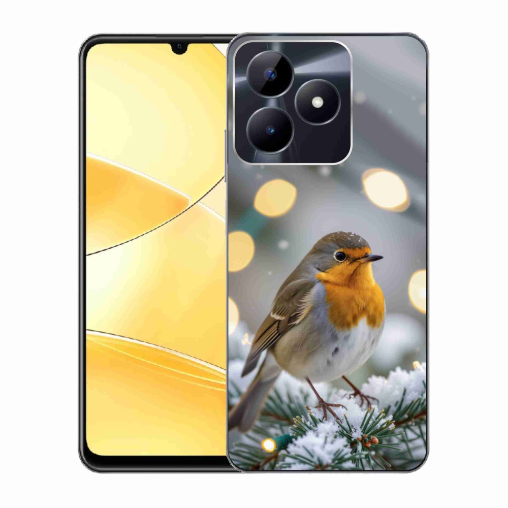 mmCase géltok a Realme C51/C53-hoz – téli vörös