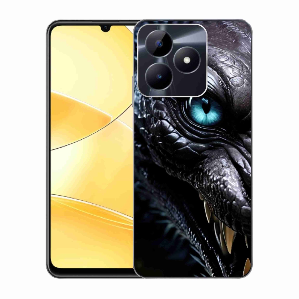 mmCase géltok a Realme C51/C53-hoz – sárkányos mintázat