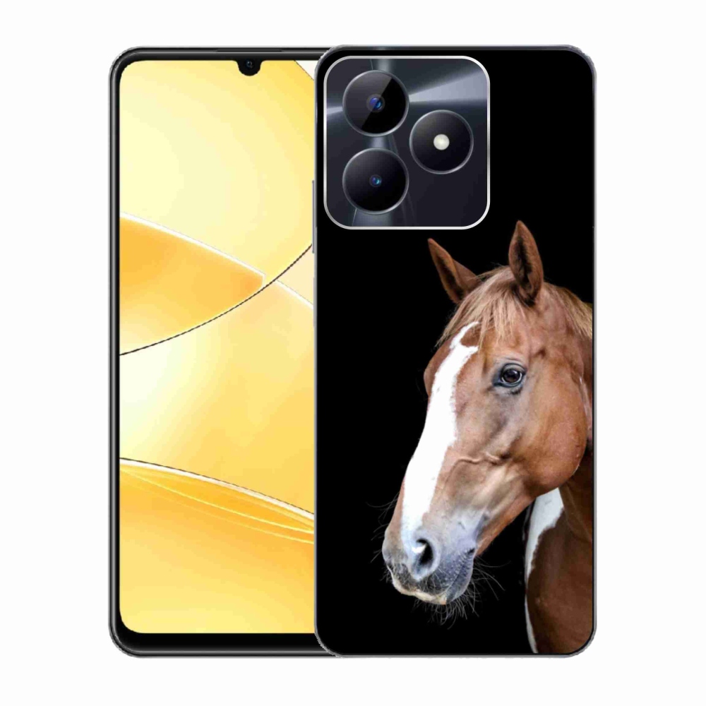 mmCase géltok a Realme C51/C53-hoz – barna ló 3
