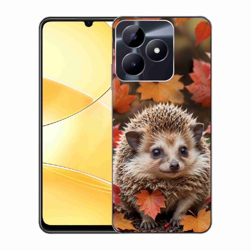 mmCase géltok a Realme C51/C53-hoz – sün a levelek között
