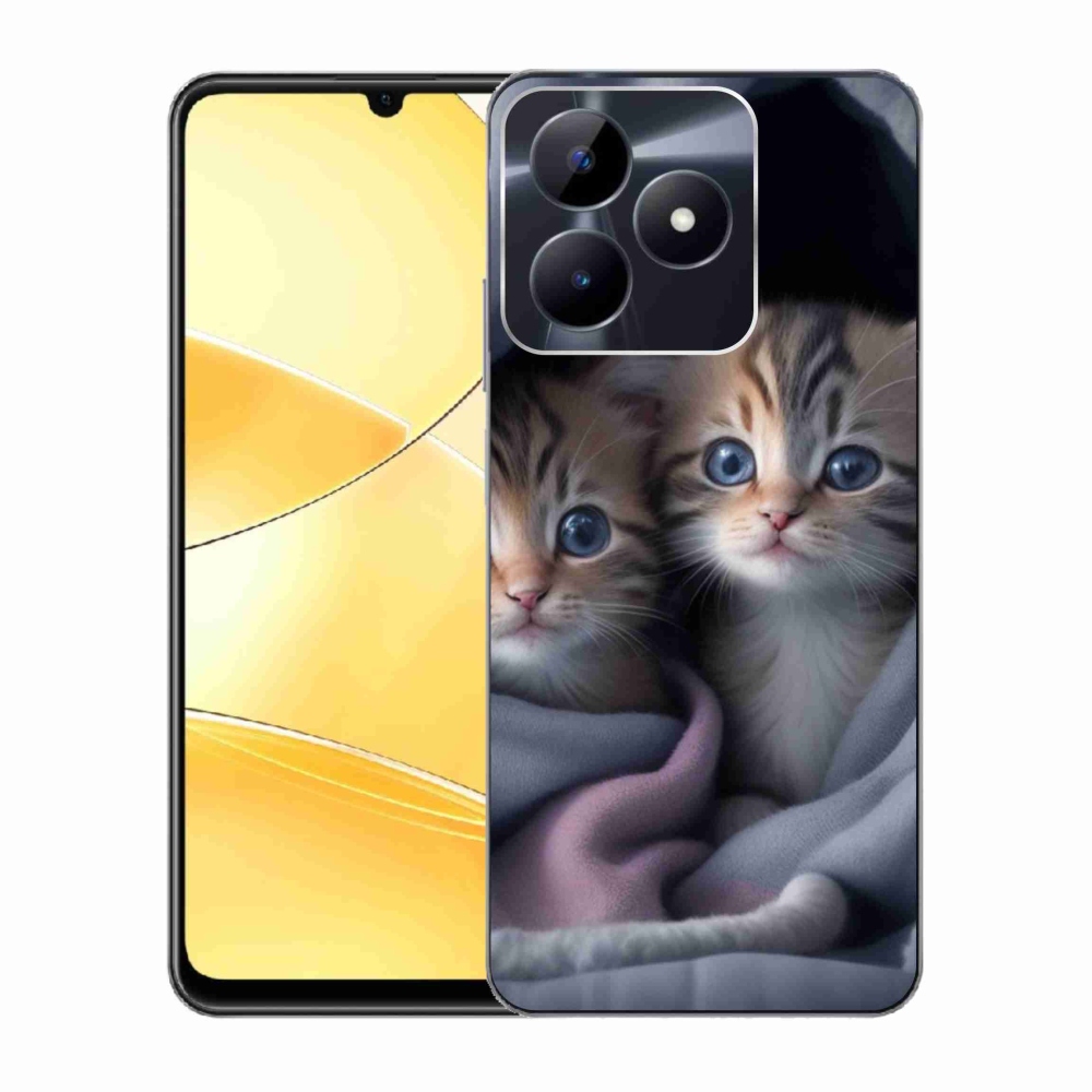 mmCase géltok a Realme C51/C53-hoz – macska-duó 2