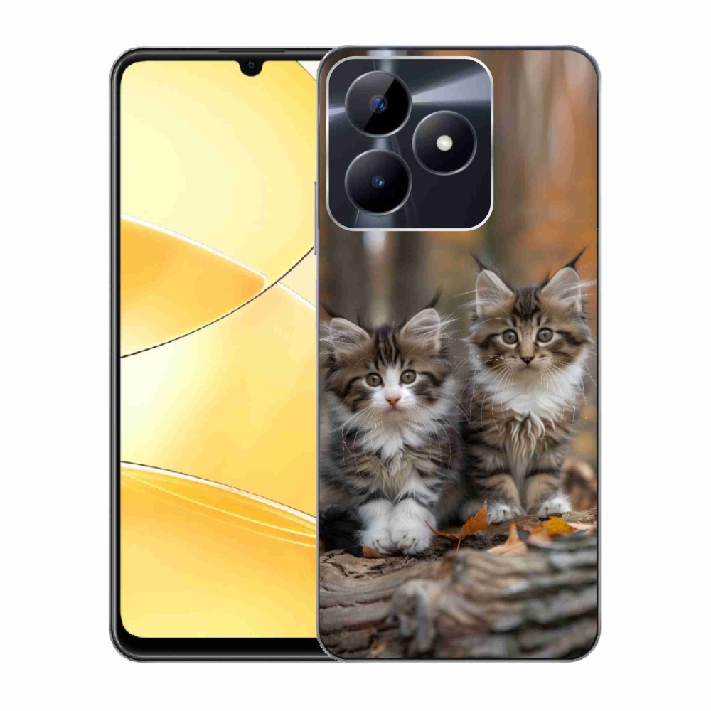 mmCase géltok a Realme C51/C53-hoz – macska-duó 3