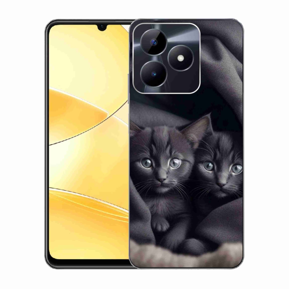 mmCase géltok a Realme C51/C53-hoz – macska-duó