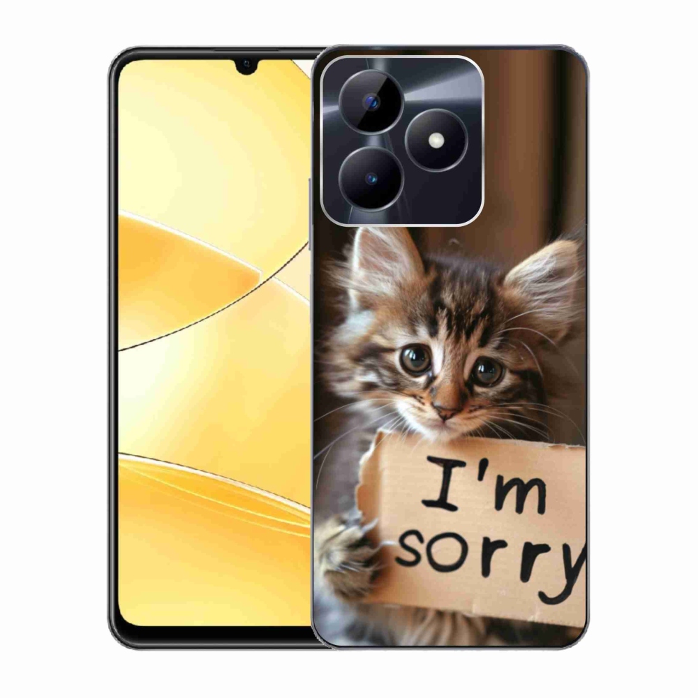 mmCase géltok a Realme C51/C53-hoz – macskás mintás