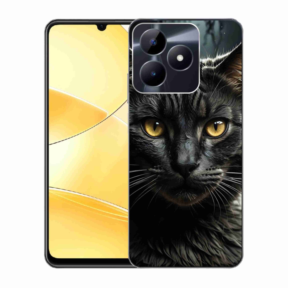mmCase géltok a Realme C51/C53-hoz – macskás mintázat 3