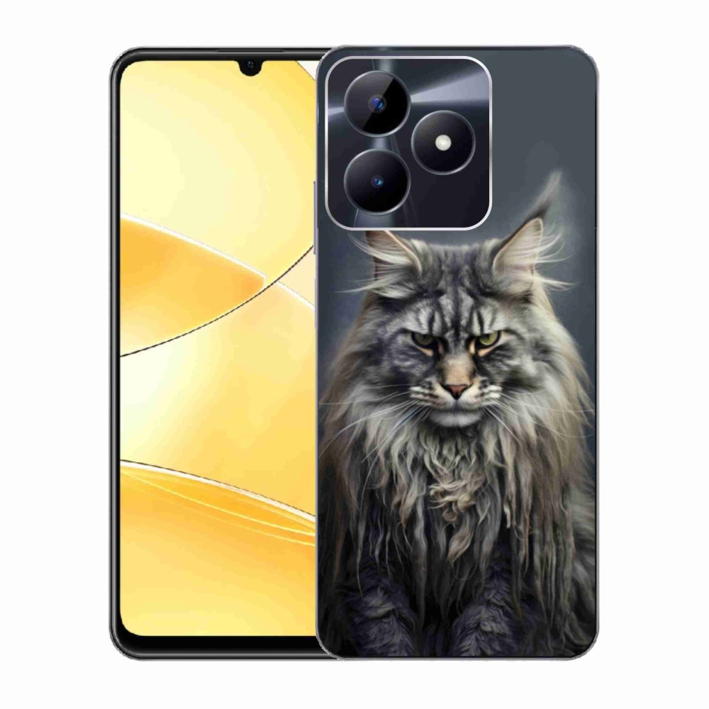 mmCase géltok a Realme C51/C53-hoz – macskás mintás 4